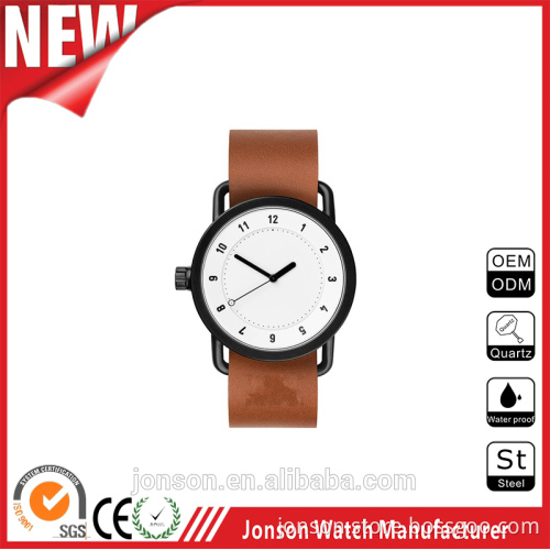 New fashion timepiece stainless teel quartz movement man watches 2016